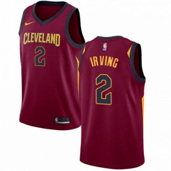 Mens Nike Cleveland Cavaliers 2 Kyrie Irving Swingman Maroon Road NBA Jersey Icon Edition Mens Nike Cleveland Cavaliers 2 Kyrie Irving Swingman Maroon Road NBA Jersey Icon Edition