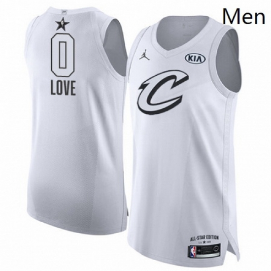 Mens Nike Jordan Cleveland Cavaliers 0 Kevin Love Authentic White 2018 All Star Game NBA Jersey Mens Nike Jordan Cleveland Cavaliers 0 Kevin Love Authentic White 2018 All Star Game NBA Jersey