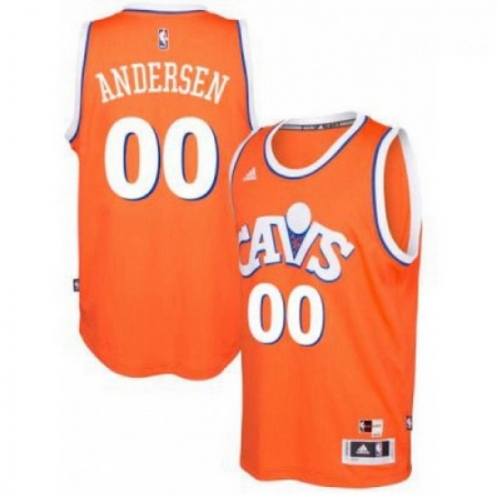 adidas Cleveland Cavaliers 00 Chris Andersen Orange Hardwood Classics Swingman Jersey adidas Cleveland Cavaliers 00 Chris Andersen Orange Hardwood Classics Swingman Jersey