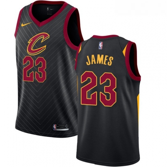 Womens Nike Cleveland Cavaliers 23 LeBron James Swingman Black Alternate NBA Jersey Statement Edition Womens Nike Cleveland Cavaliers 23 LeBron James Swingman Black Alternate NBA Jersey Statement Edition