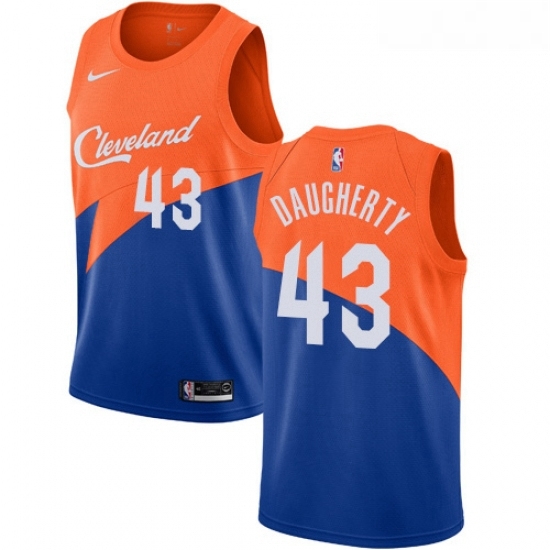Womens Nike Cleveland Cavaliers 43 Brad Daugherty Swingman Blue NBA Jersey City Edition Womens Nike Cleveland Cavaliers 43 Brad Daugherty Swingman Blue NBA Jersey City Edition