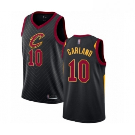 Youth Cleveland Cavaliers 10 Darius Garland Swingman Black Basketball Jersey Statement Edition Youth Cleveland Cavaliers 10 Darius Garland Swingman Black Basketball Jersey Statement Edition