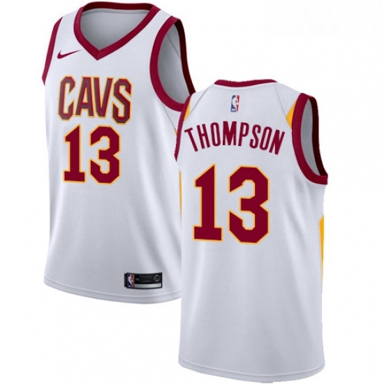 Youth Nike Cleveland Cavaliers 13 Tristan Thompson Swingman White Home NBA Jersey Association Edition Youth Nike Cleveland Cavaliers 13 Tristan Thompson Swingman White Home NBA Jersey Association Edition