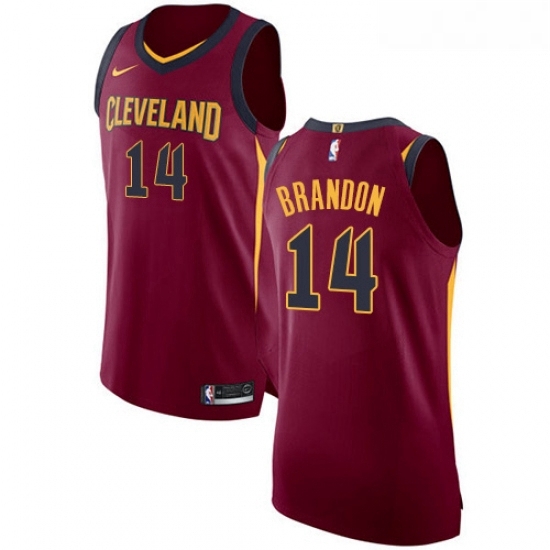 Youth Nike Cleveland Cavaliers 14 Terrell Brandon Authentic Maroon Road NBA Jersey Icon Edition Youth Nike Cleveland Cavaliers 14 Terrell Brandon Authentic Maroon Road NBA Jersey Icon Edition