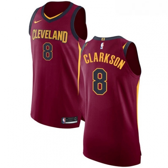 Youth Nike Cleveland Cavaliers 8 Jordan Clarkson Authentic Maroon NBA Jersey Icon Edition Youth Nike Cleveland Cavaliers 8 Jordan Clarkson Authentic Maroon NBA Jersey Icon Edition