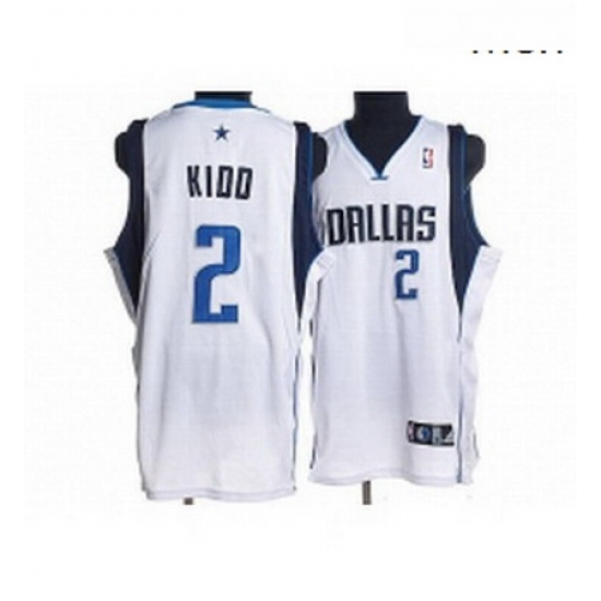 Mavericks 2 Jason Kidd Stitched NBA White Jerse Mavericks 2 Jason Kidd Stitched NBA White Jerse