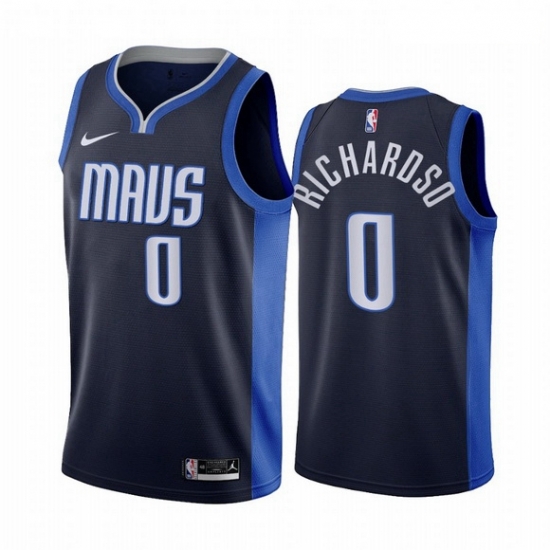 Men Dallas Mavericks 0 Josh Richardson Navy NBA Swingman 2020 21 Earned Edition Jersey Men Dallas Mavericks 0 Josh Richardson Navy NBA Swingman 2020 21 Earned Edition Jersey