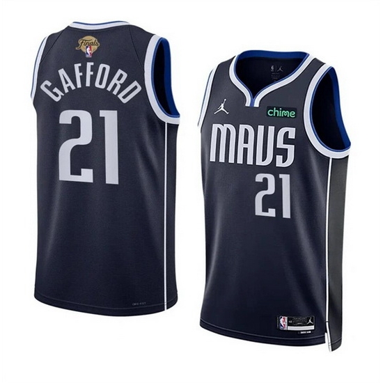 Men Dallas Mavericks 21 Daniel Gafford Navy 2024 Finals Statement Edition Stitched Basketball Jersey Men Dallas Mavericks 21 Daniel Gafford Navy 2024 Finals Statement Edition Stitched Basketball Jersey
