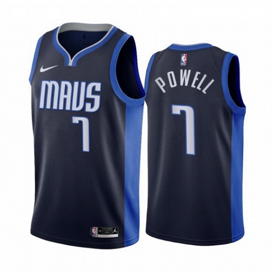 Men Dallas Mavericks 7 Dwight Powell Navy NBA Swingman 2020 21 Earned Edition Jersey Men Dallas Mavericks 7 Dwight Powell Navy NBA Swingman 2020 21 Earned Edition Jersey
