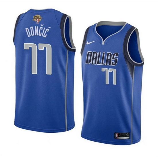 Men Dallas Mavericks 77 Luka Doncic Blue 2024 Finals Icon Edition Stitched Basketball Jersey Men Dallas Mavericks 77 Luka Doncic Blue 2024 Finals Icon Edition Stitched Basketball Jersey