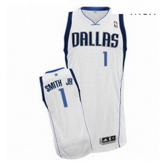 Mens Adidas Dallas Mavericks 1 Dennis Smith Jr Authentic White Home NBA Jersey Mens Adidas Dallas Mavericks 1 Dennis Smith Jr Authentic White Home NBA Jersey