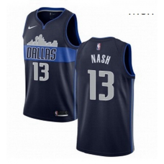 Mens Nike Dallas Mavericks 13 Steve Nash Swingman Navy Blue NBA Jersey Statement Edition Mens Nike Dallas Mavericks 13 Steve Nash Swingman Navy Blue NBA Jersey Statement Edition