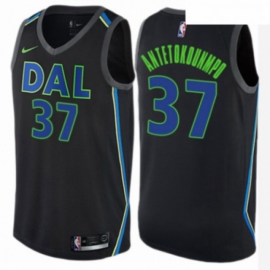 Mens Nike Dallas Mavericks 37 Kostas Antetokounmpo Swingman Black NBA Jersey City Edition Mens Nike Dallas Mavericks 37 Kostas Antetokounmpo Swingman Black NBA Jersey City Edition