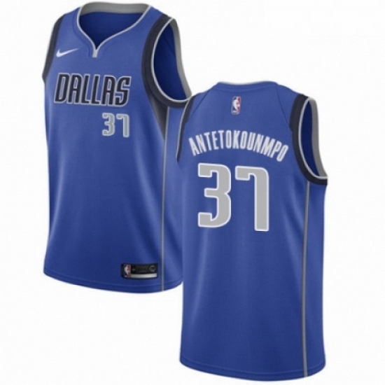 Mens Nike Dallas Mavericks 37 Kostas Antetokounmpo Swingman Royal Blue Road NBA Jersey Icon Edition Mens Nike Dallas Mavericks 37 Kostas Antetokounmpo Swingman Royal Blue Road NBA Jersey Icon Edition