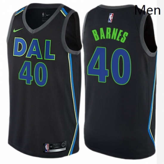 Mens Nike Dallas Mavericks 40 Harrison Barnes Swingman Black NBA Jersey City Edition Mens Nike Dallas Mavericks 40 Harrison Barnes Swingman Black NBA Jersey City Edition