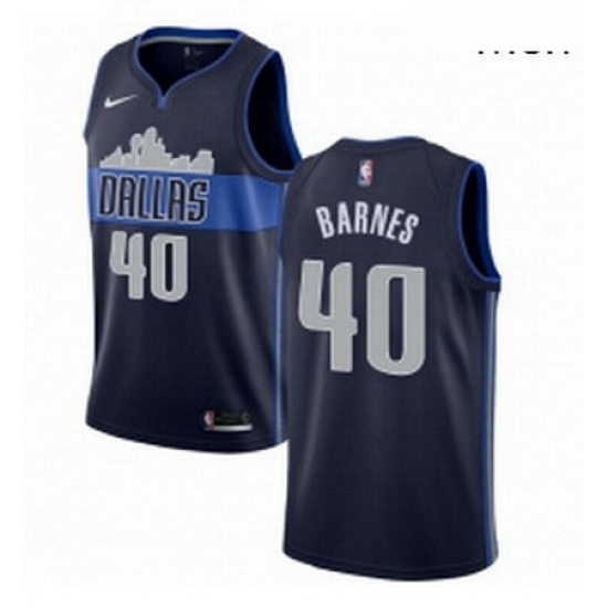Mens Nike Dallas Mavericks 40 Harrison Barnes Swingman Navy Blue NBA Jersey Statement Edition Mens Nike Dallas Mavericks 40 Harrison Barnes Swingman Navy Blue NBA Jersey Statement Edition