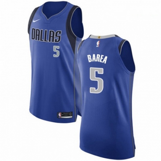 Mens Nike Dallas Mavericks 5 Jose Juan Barea Authentic Royal Blue Road NBA Jersey Icon Edition Mens Nike Dallas Mavericks 5 Jose Juan Barea Authentic Royal Blue Road NBA Jersey Icon Edition