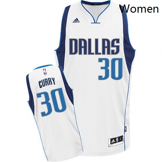 Womens Adidas Dallas Mavericks 30 Seth Curry Swingman White Home NBA Jersey Womens Adidas Dallas Mavericks 30 Seth Curry Swingman White Home NBA Jersey