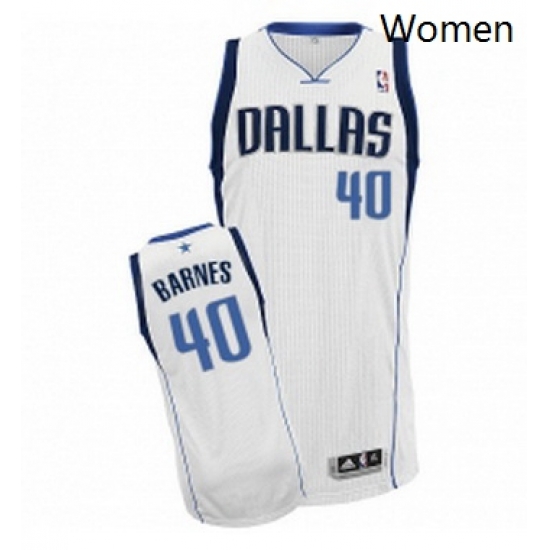 Womens Adidas Dallas Mavericks 40 Harrison Barnes Authentic White Home NBA Jersey Womens Adidas Dallas Mavericks 40 Harrison Barnes Authentic White Home NBA Jersey