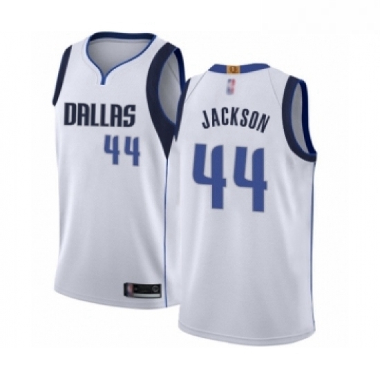 Womens Dallas Mavericks 44 Justin Jackson Authentic White Basketball Jersey Association Edition Womens Dallas Mavericks 44 Justin Jackson Authentic White Basketball Jersey Association Edition