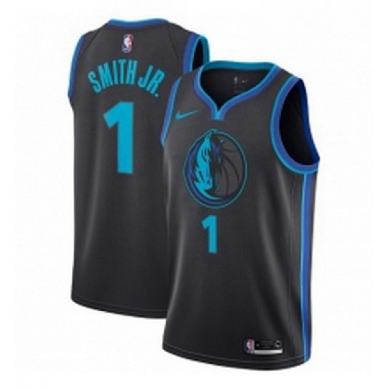 Womens Nike Dallas Mavericks 1 Dennis Smith Jr Swingman Charcoal NBA Jersey City Edition Womens Nike Dallas Mavericks 1 Dennis Smith Jr Swingman Charcoal NBA Jersey City Edition