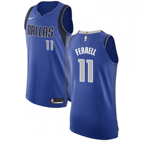 Womens Nike Dallas Mavericks 11 Yogi Ferrell Authentic Royal Blue Road NBA Jersey Icon Edition Womens Nike Dallas Mavericks 11 Yogi Ferrell Authentic Royal Blue Road NBA Jersey Icon Edition