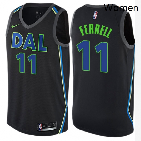 Womens Nike Dallas Mavericks 11 Yogi Ferrell Swingman Black NBA Jersey City Edition Womens Nike Dallas Mavericks 11 Yogi Ferrell Swingman Black NBA Jersey City Edition