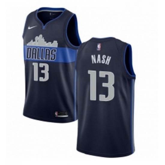 Womens Nike Dallas Mavericks 13 Steve Nash Authentic Navy Blue NBA Jersey Statement Edition Womens Nike Dallas Mavericks 13 Steve Nash Authentic Navy Blue NBA Jersey Statement Edition