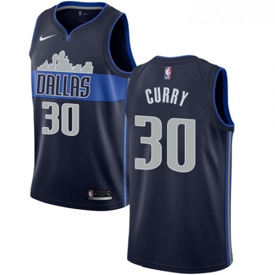 Womens Nike Dallas Mavericks 30 Seth Curry Authentic Navy Blue NBA Jersey Statement Edition Womens Nike Dallas Mavericks 30 Seth Curry Authentic Navy Blue NBA Jersey Statement Edition