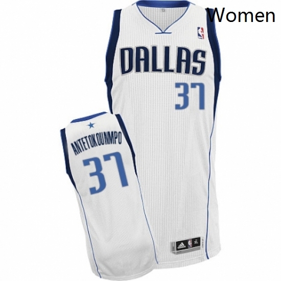 Womens Nike Dallas Mavericks 37 Kostas Antetokounmpo Authentic White Home NBA Jersey Association Edition Womens Nike Dallas Mavericks 37 Kostas Antetokounmpo Authentic White Home NBA Jersey Association Edition