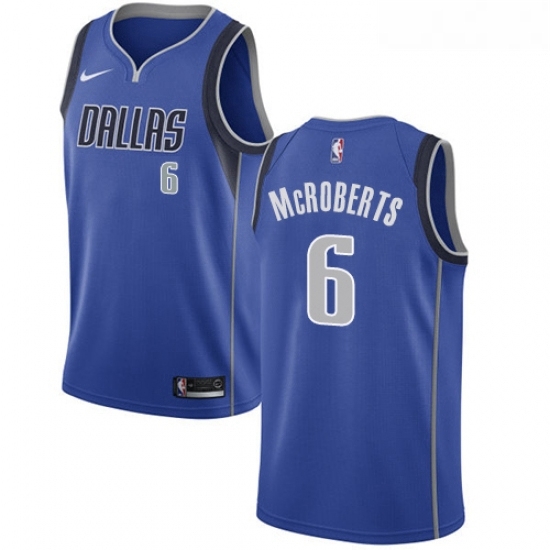 Womens Nike Dallas Mavericks 6 Josh McRoberts Swingman Royal Blue Road NBA Jersey Icon Edition Womens Nike Dallas Mavericks 6 Josh McRoberts Swingman Royal Blue Road NBA Jersey Icon Edition