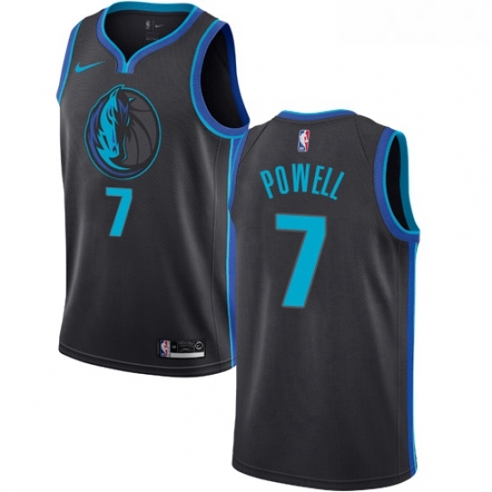 Womens Nike Dallas Mavericks 7 Dwight Powell Swingman Charcoal NBA Jersey City Edition Womens Nike Dallas Mavericks 7 Dwight Powell Swingman Charcoal NBA Jersey City Edition
