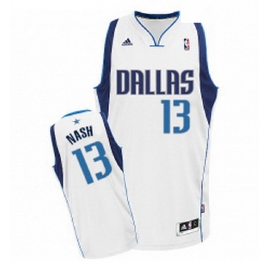Youth Adidas Dallas Mavericks 13 Steve Nash Swingman White Home NBA Jersey Youth Adidas Dallas Mavericks 13 Steve Nash Swingman White Home NBA Jersey
