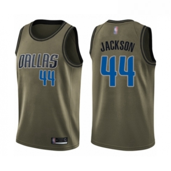 Youth Dallas Mavericks 44 Justin Jackson Swingman Green Salute to Service Basketball Jersey Youth Dallas Mavericks 44 Justin Jackson Swingman Green Salute to Service Basketball Jersey