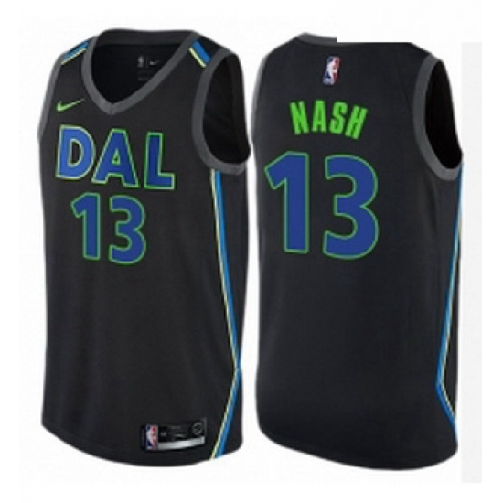 Youth Nike Dallas Mavericks 13 Steve Nash Swingman Black NBA Jersey City Edition Youth Nike Dallas Mavericks 13 Steve Nash Swingman Black NBA Jersey City Edition