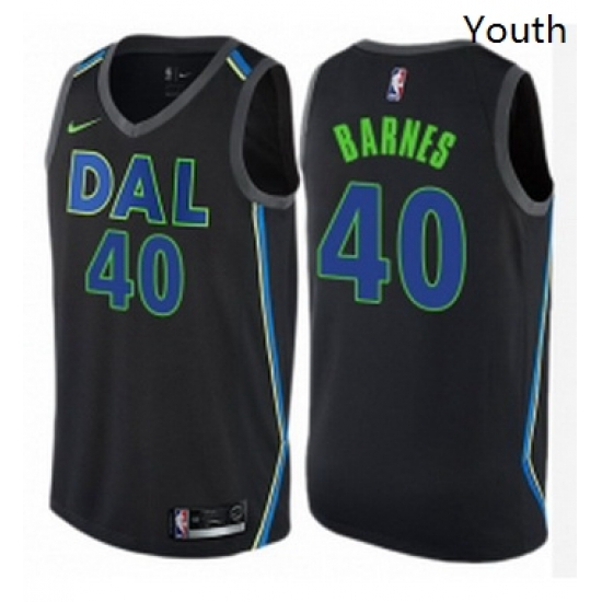 Youth Nike Dallas Mavericks 40 Harrison Barnes Swingman Black NBA Jersey City Edition Youth Nike Dallas Mavericks 40 Harrison Barnes Swingman Black NBA Jersey City Edition