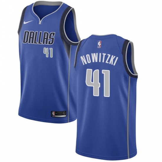 Youth Nike Dallas Mavericks 41 Dirk Nowitzki Swingman Royal Blue Road NBA Jersey Icon Edition Youth Nike Dallas Mavericks 41 Dirk Nowitzki Swingman Royal Blue Road NBA Jersey Icon Edition