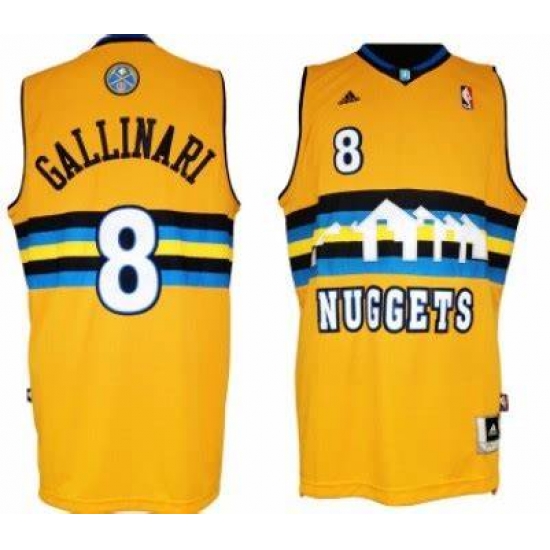 Men Denver Nuggets #8 Danilo Gallinari Revolution 30 Swingman Jersey Men Denver Nuggets #8 Danilo Gallinari Revolution 30 Swingman Jersey