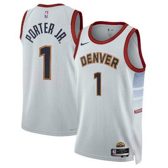 Men Denver Nuggets Michael Porter Jr. #22 Nike City Edition Swingman Jersey Men Denver Nuggets Michael Porter Jr. #22 Nike City Edition Swingman Jersey