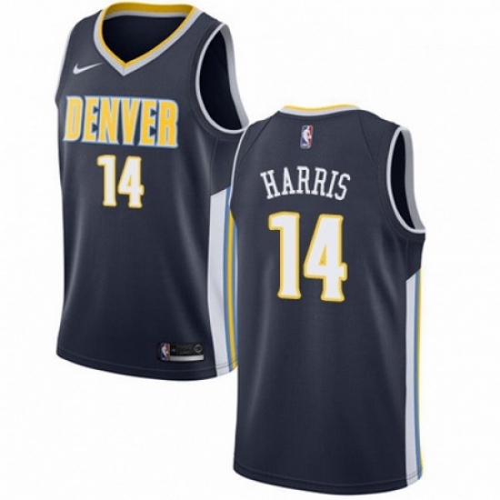 Mens Nike Denver Nuggets 14 Gary Harris Authentic Navy Blue Road NBA Jersey Icon Edition Mens Nike Denver Nuggets 14 Gary Harris Authentic Navy Blue Road NBA Jersey Icon Edition