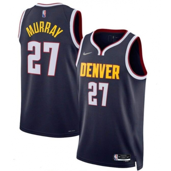 Men's Nike Jamal Murray Navy Denver Nuggets #21 Swingman Jersey Icon Edition Men's Nike Jamal Murray Navy Denver Nuggets #21 Swingman Jersey Icon Edition
