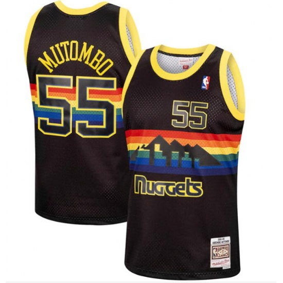 Mitchell & Ness NBA Reload Swingman Dikembe Mutombo Men's Jersey Mitchell & Ness NBA Reload Swingman Dikembe Mutombo Men's Jersey