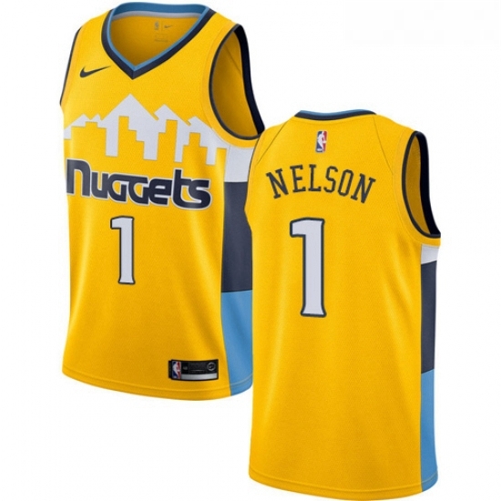 Womens Nike Denver Nuggets 1 Jameer Nelson Authentic Gold Alternate NBA Jersey Statement Edition Womens Nike Denver Nuggets 1 Jameer Nelson Authentic Gold Alternate NBA Jersey Statement Edition