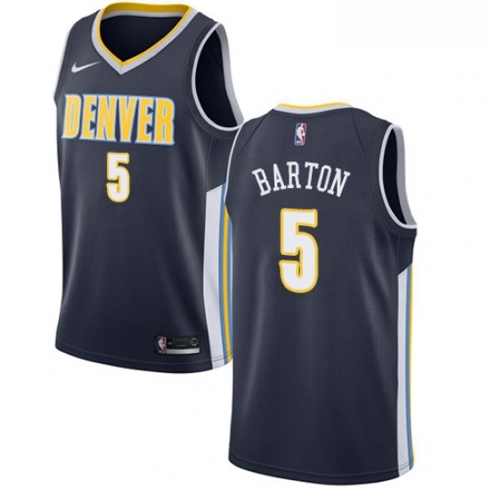 Womens Nike Denver Nuggets 5 Will Barton Swingman Navy Blue Road NBA Jersey Icon Edition Womens Nike Denver Nuggets 5 Will Barton Swingman Navy Blue Road NBA Jersey Icon Edition