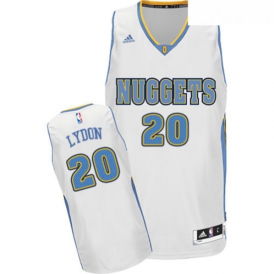 Youth Adidas Denver Nuggets 20 Tyler Lydon Swingman White Home NBA Jersey Youth Adidas Denver Nuggets 20 Tyler Lydon Swingman White Home NBA Jersey