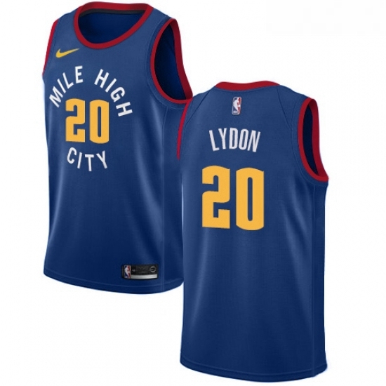 Youth Nike Denver Nuggets 20 Tyler Lydon Swingman Light Blue Alternate NBA Jersey Statement Edition Youth Nike Denver Nuggets 20 Tyler Lydon Swingman Light Blue Alternate NBA Jersey Statement Edition