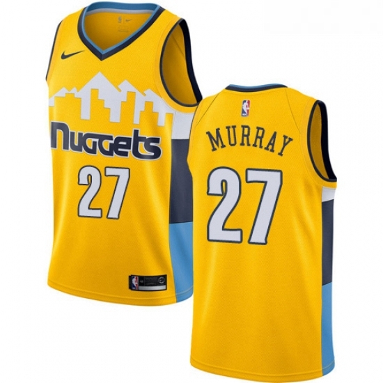 Youth Nike Denver Nuggets 27 Jamal Murray Authentic Gold Alternate NBA Jersey Statement Edition Youth Nike Denver Nuggets 27 Jamal Murray Authentic Gold Alternate NBA Jersey Statement Edition