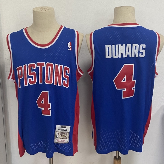 Men Detroit Pistons 4 Joe Dumars Blue 1988 89 Hardwood Classics Men Detroit Pistons 4 Joe Dumars Blue 1988 89 Hardwood Classics