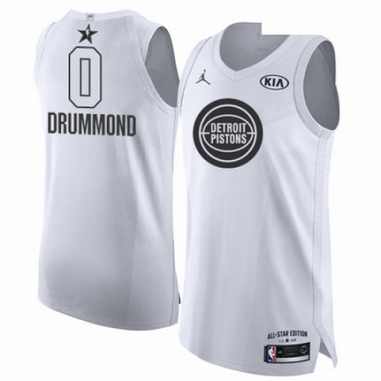 Mens Nike Detroit Pistons 0 Andre Drummond Authentic White 2018 All Star Game NBA Jersey Mens Nike Detroit Pistons 0 Andre Drummond Authentic White 2018 All Star Game NBA Jersey