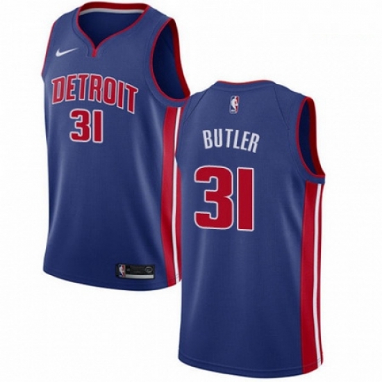 Mens Nike Detroit Pistons 31 Caron Butler Swingman Royal Blue Road NBA Jersey Icon Edition Mens Nike Detroit Pistons 31 Caron Butler Swingman Royal Blue Road NBA Jersey Icon Edition